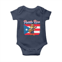 Coqui Frog Puerto Rico Flag Baby Onesie Puerto Rican Taino Boricua
