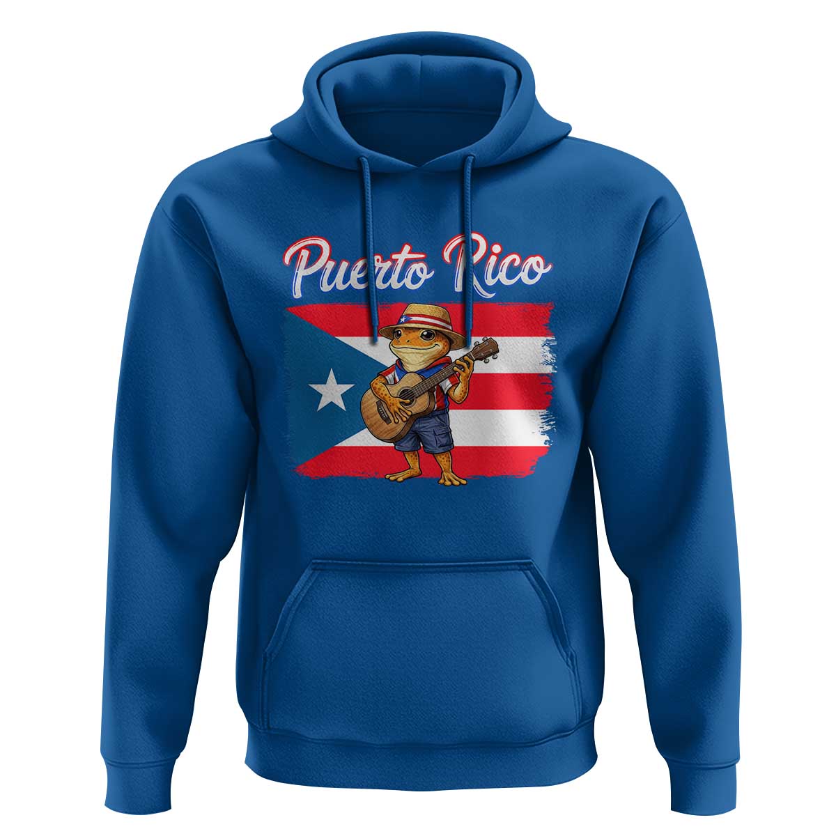 Coqui Frog Puerto Rico Flag Hoodie Puerto Rican Taino Boricua