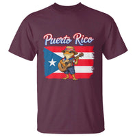 Coqui Frog Puerto Rico Flag T Shirt Puerto Rican Taino Boricua