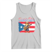 Coqui Frog Puerto Rico Flag Tank Top Puerto Rican Taino Boricua