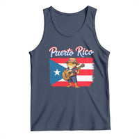 Coqui Frog Puerto Rico Flag Tank Top Puerto Rican Taino Boricua