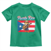 Coqui Frog Puerto Rico Flag Toddler T Shirt Puerto Rican Taino Boricua