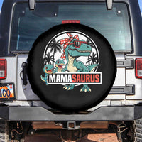 Mamasaurus Dinosaur Spare Tire Cover Funny Grandma Saurus Family Matching - Wonder Print Shop