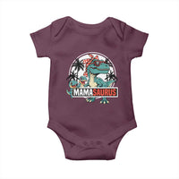 Mamasaurus Dinosaur Baby Onesie Funny Grandma Saurus Family Matching - Wonder Print Shop