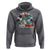 Mamasaurus Dinosaur Hoodie Funny Grandma Saurus Family Matching - Wonder Print Shop