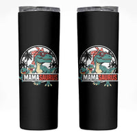 Mamasaurus Dinosaur Skinny Tumbler Funny Grandma Saurus Family Matching