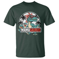 Mamasaurus Dinosaur T Shirt Funny Grandma Saurus Family Matching - Wonder Print Shop