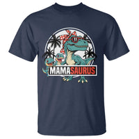 Mamasaurus Dinosaur T Shirt Funny Grandma Saurus Family Matching - Wonder Print Shop