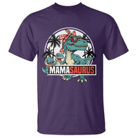 Mamasaurus Dinosaur T Shirt Funny Grandma Saurus Family Matching - Wonder Print Shop