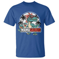 Mamasaurus Dinosaur T Shirt Funny Grandma Saurus Family Matching - Wonder Print Shop