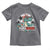Mamasaurus Dinosaur Toddler T Shirt Funny Grandma Saurus Family Matching - Wonder Print Shop