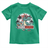 Mamasaurus Dinosaur Toddler T Shirt Funny Grandma Saurus Family Matching - Wonder Print Shop
