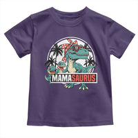 Mamasaurus Dinosaur Toddler T Shirt Funny Grandma Saurus Family Matching - Wonder Print Shop