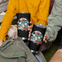 Mamasaurus Dinosaur Tumbler Cup Funny Grandma Saurus Family Matching