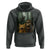 Cat Bigfoot Selfie With Dinosaur Hoodie Funny Surprised Scared Sasquatch Cat - Wonder Print Shop
