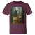 Cat Bigfoot Selfie With Dinosaur T Shirt Funny Surprised Scared Sasquatch Cat - Wonder Print Shop