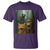 Cat Bigfoot Selfie With Dinosaur T Shirt Funny Surprised Scared Sasquatch Cat - Wonder Print Shop