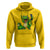 Funny Dinosaur Frog Selfie Hoodie Rock On Hand - Wonder Print Shop