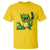 Funny Dinosaur Frog Selfie T Shirt Rock On Hand - Wonder Print Shop