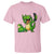 Funny Dinosaur Frog Selfie T Shirt Rock On Hand - Wonder Print Shop