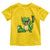 Funny Dinosaur Frog Selfie Toddler T Shirt Rock On Hand - Wonder Print Shop