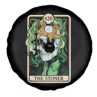 Skeleton Smokes Spare Tire Cover The Stoner Weed Lover Cannabis 420 - Wonder Print Shop
