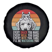 Every Snack You Make Spare Tire Cover Funny Dog Cat Lovers - Wonder Print Shop