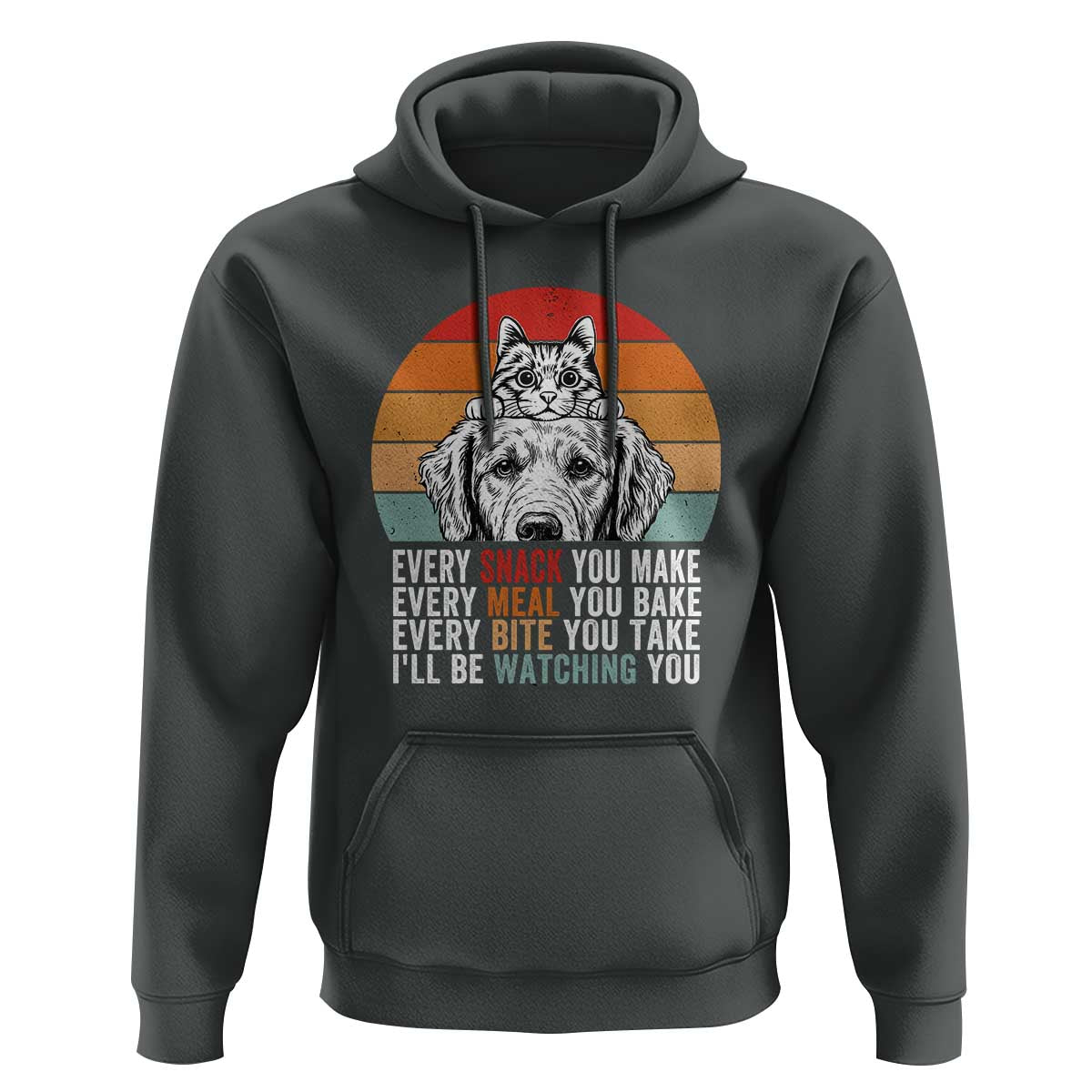 Every Snack You Make Hoodie Funny Dog Cat Lovers - Wonder Print Shop