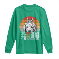 Every Snack You Make Long Sleeve Shirt Funny Dog Cat Lovers - Wonder Print Shop