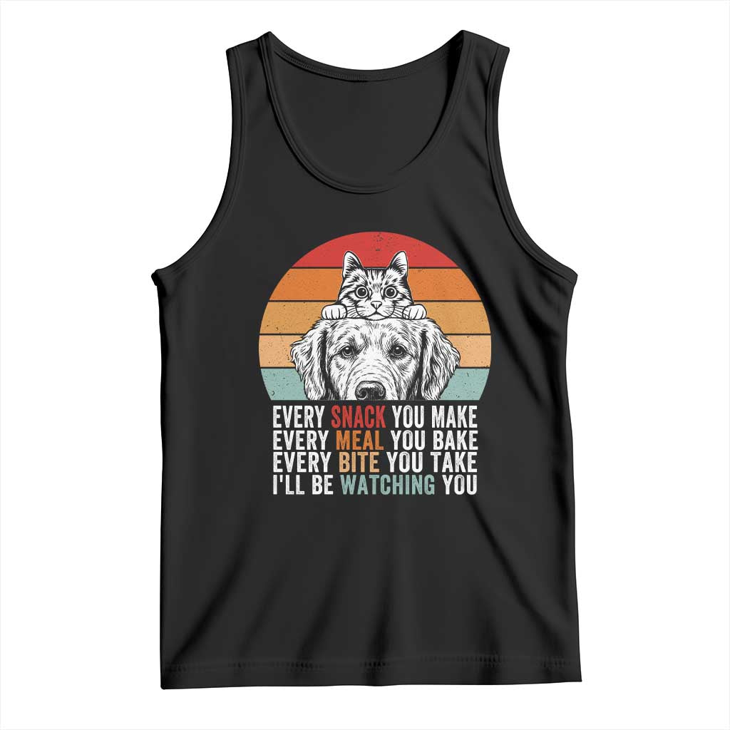 Every Snack You Make Tank Top Funny Dog Cat Lovers - Wonder Print Shop