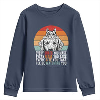 Every Snack You Make Youth Sweatshirt Funny Dog Cat Lovers - Wonder Print Shop