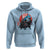 Samurai Cat Shark Hoodie Retro Japanese Animal Warrior Art - Wonder Print Shop