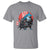 Samurai Cat Shark T Shirt Retro Japanese Animal Warrior Art - Wonder Print Shop