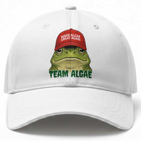 Make Algae Great Again Baseball Cap Funny Political Satire Nature Lover Gift