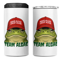 Make Algae Great Again 4 in 1 Can Cooler Tumbler Funny Political Satire Nature Lover Gift