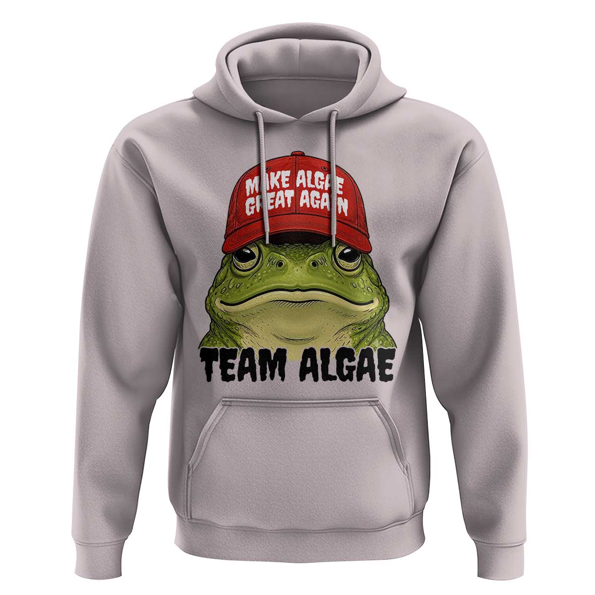 Make Algae Great Again Hoodie Funny Political Satire Nature Lover Gift