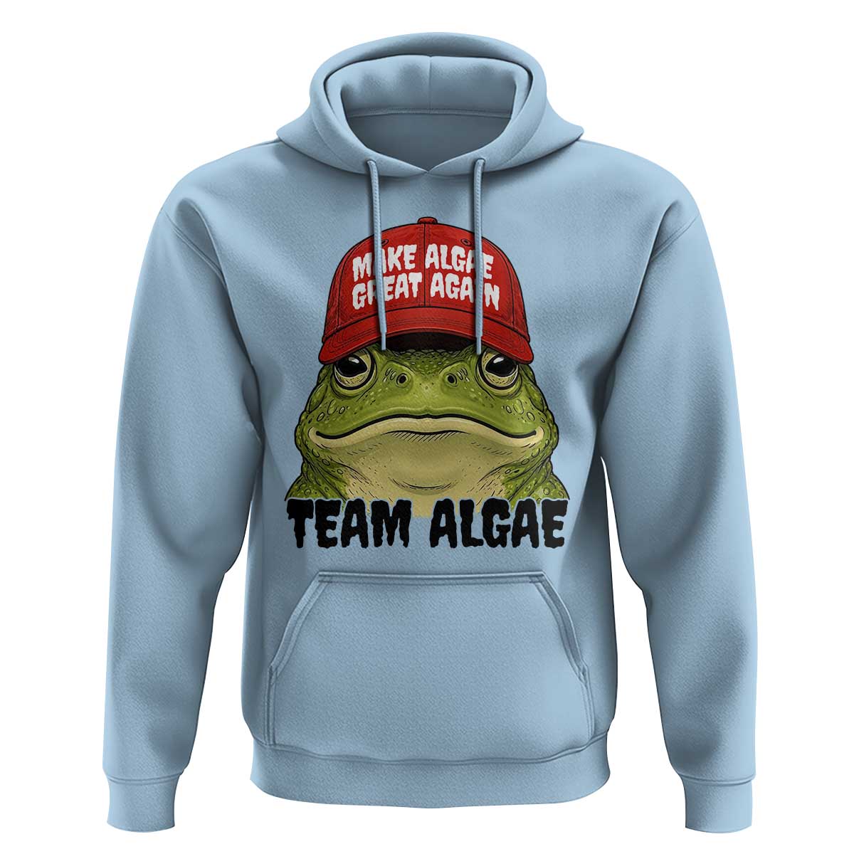 Make Algae Great Again Hoodie Funny Political Satire Nature Lover Gift