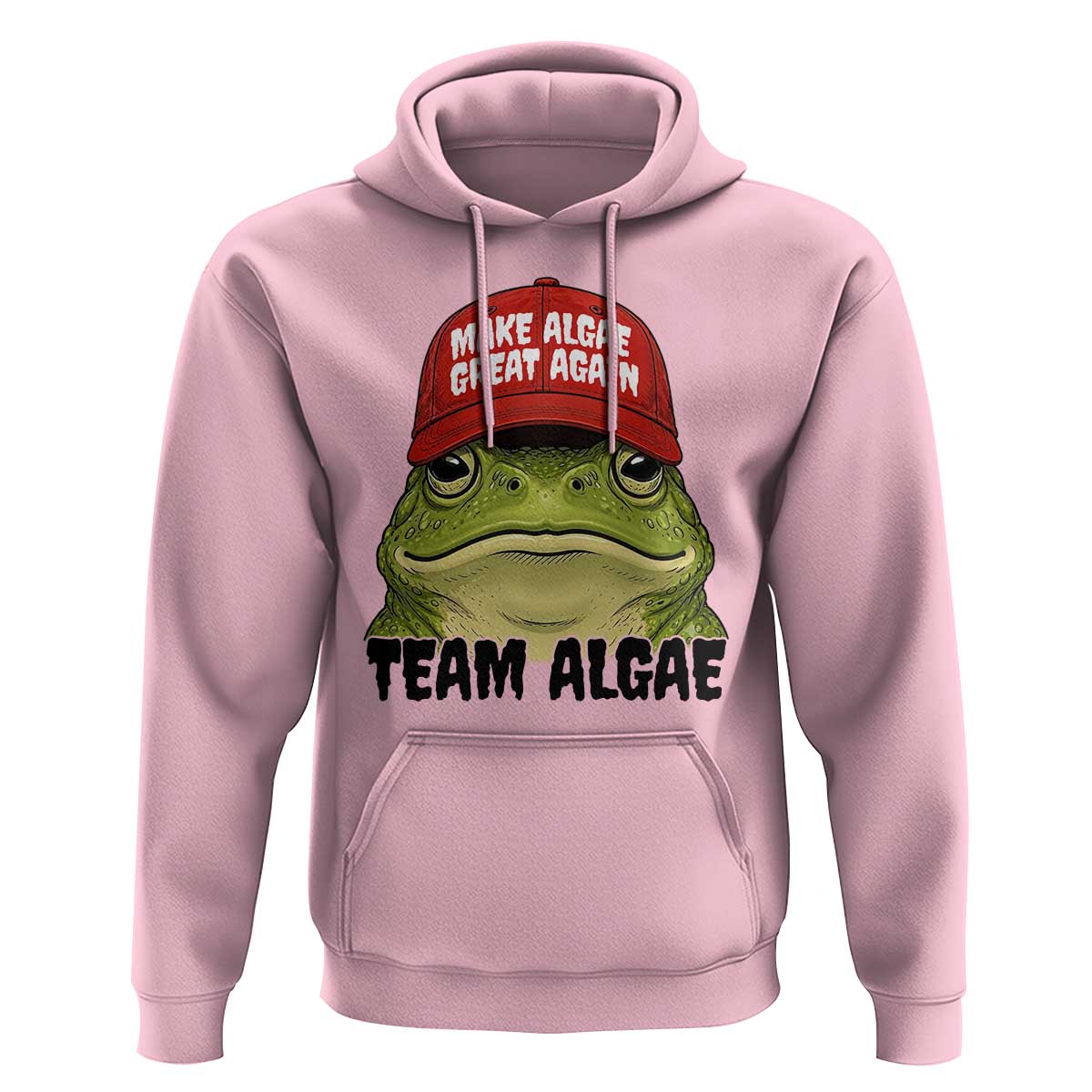 Make Algae Great Again Hoodie Funny Political Satire Nature Lover Gift