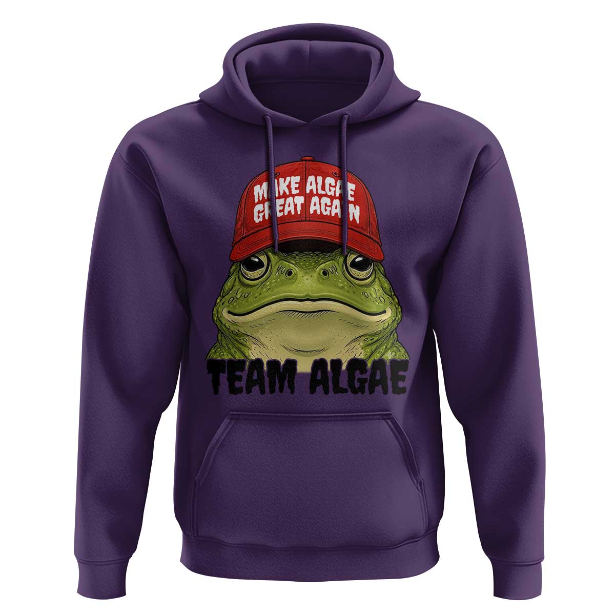 Make Algae Great Again Hoodie Funny Political Satire Nature Lover Gift