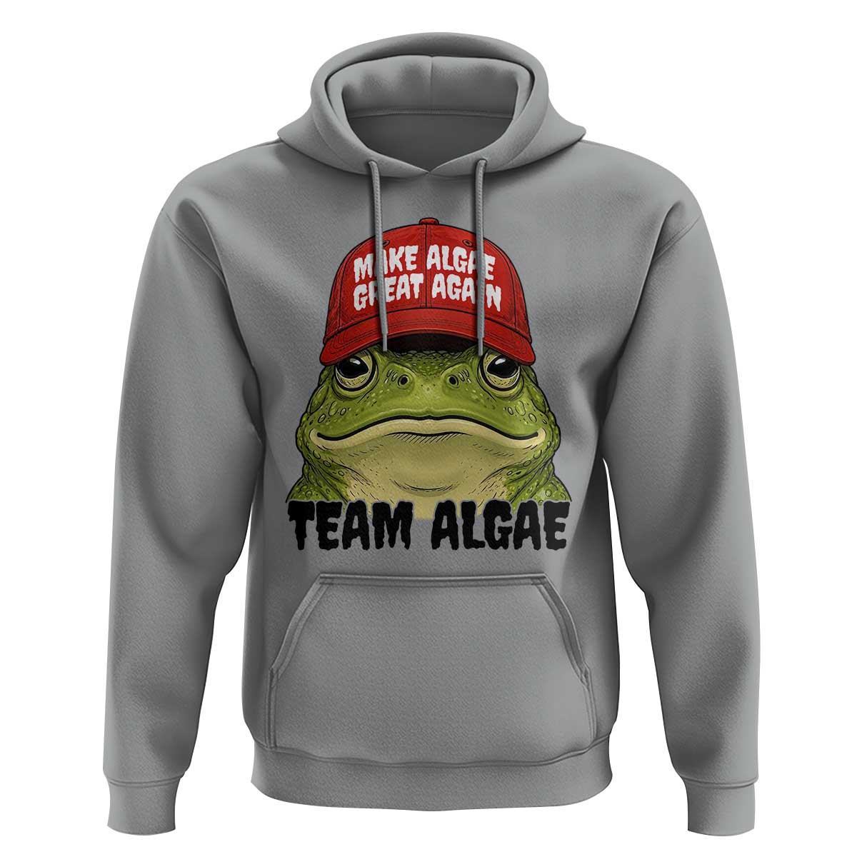 Make Algae Great Again Hoodie Funny Political Satire Nature Lover Gift