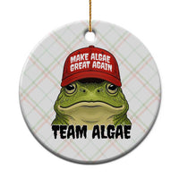 Make Algae Great Again Ceramic Ornament Funny Political Satire Nature Lover Gift