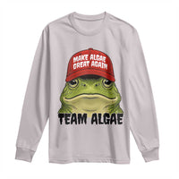 Make Algae Great Again Long Sleeve Shirt Funny Political Satire Nature Lover Gift