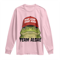 Make Algae Great Again Long Sleeve Shirt Funny Political Satire Nature Lover Gift