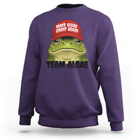 Make Algae Great Again Sweatshirt Funny Political Satire Nature Lover Gift