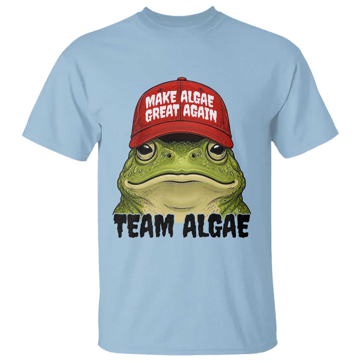Make Algae Great Again T Shirt Funny Political Satire Nature Lover Gift