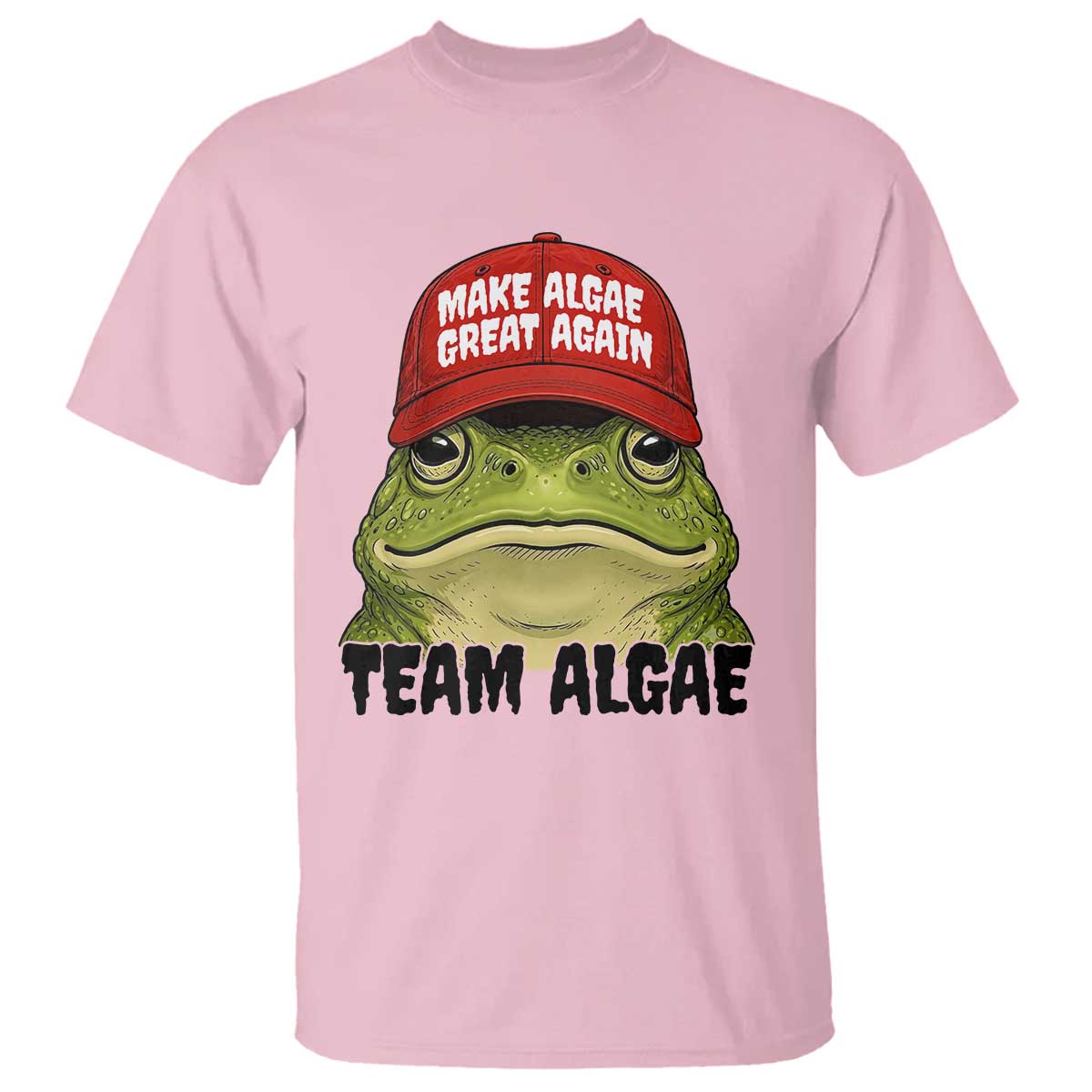 Make Algae Great Again T Shirt Funny Political Satire Nature Lover Gift