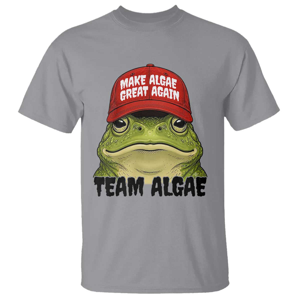 Make Algae Great Again T Shirt Funny Political Satire Nature Lover Gift