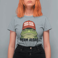Make Algae Great Again T Shirt For Women Funny Political Satire Nature Lover Gift