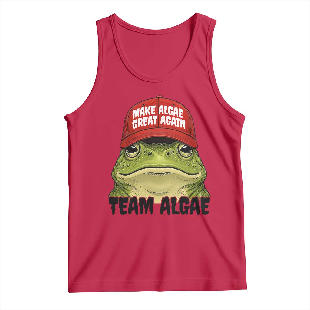 Make Algae Great Again Tank Top Funny Political Satire Nature Lover Gift