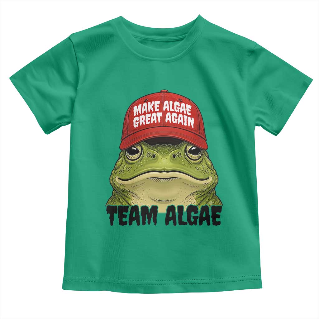 Make Algae Great Again Toddler T Shirt Funny Political Satire Nature Lover Gift